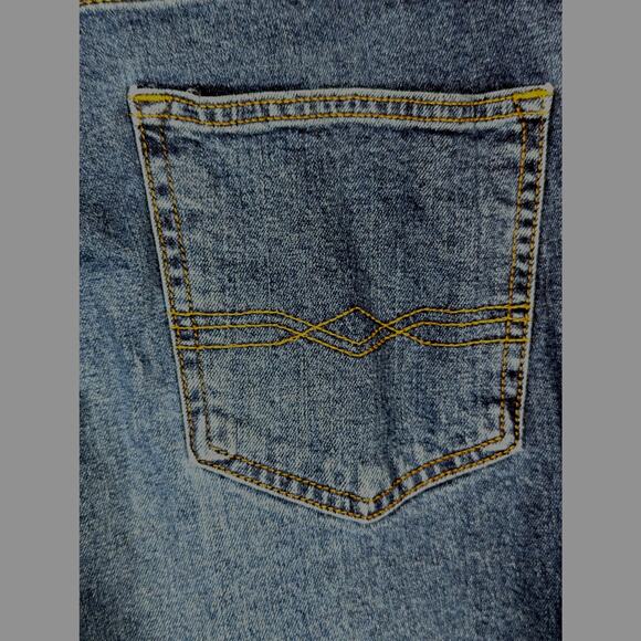 Denizen/Levi's 285 relaxed Mens Jeans Waist39"Ins33.5"Rise12"Bootcut GUC - Picture 6 of 7